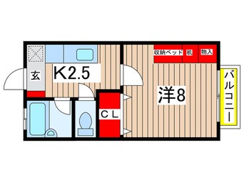 間取図 第二サンハイム