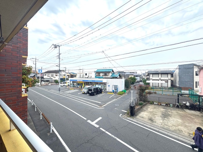 室内からの展望 アレ－ズ竹ノ塚