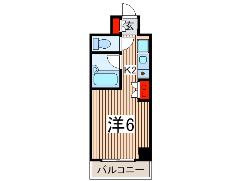 間取図 アルプ所沢