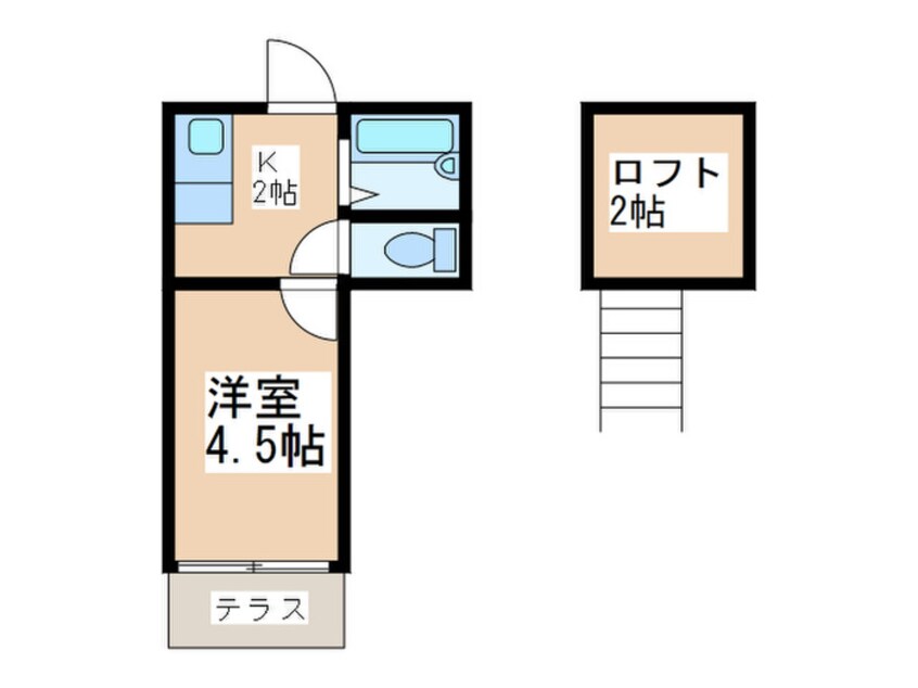 間取図 玉上ハイツ