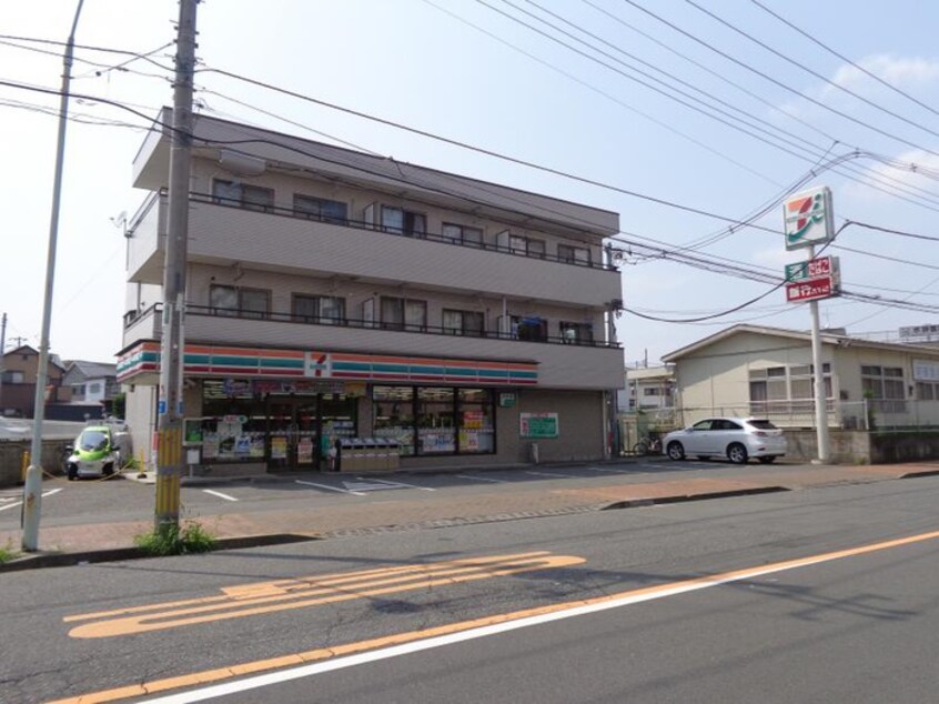 セブン‐イレブン 武蔵村山学園店(コンビニ)まで450m 玉上ハイツ