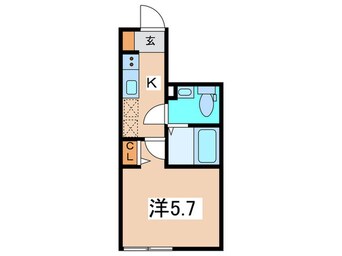 間取図 ベイルーム本鵠沼