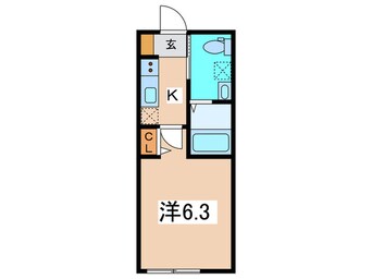 間取図 ベイルーム本鵠沼