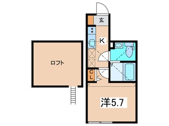 間取図 ベイルーム本鵠沼