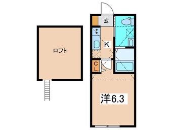 間取図 ベイルーム本鵠沼