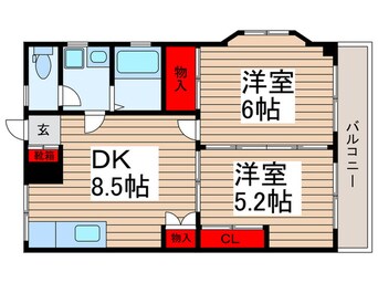 間取図 Ｋｓコート