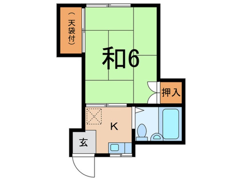 間取図 本田ハイツ