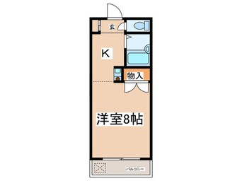 間取図 タウンハウス内堀