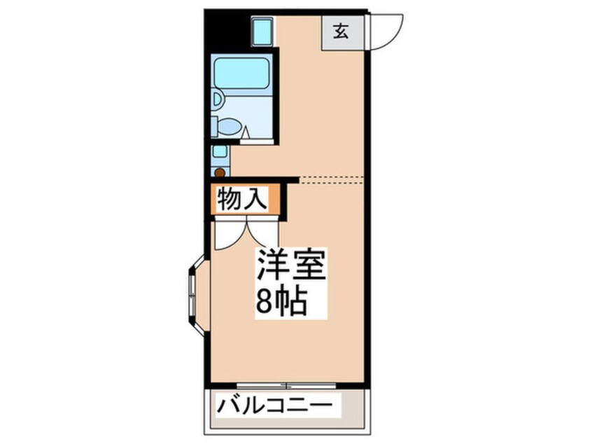 間取図 タウンハウス内堀
