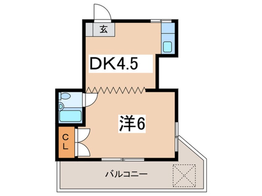 間取図 サンハイツ白楽