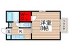 シャ・ブラン 1Kの間取り