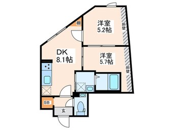 間取図 レピュア豊島園レジデンス