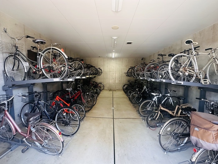 駐輪場 ドゥーエつつじヶ丘