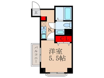 間取図 ル－ブ宮園