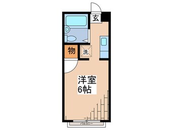 間取図 クロノス淵野辺本町