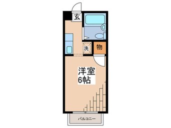 間取図 クロノス淵野辺本町