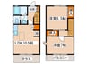 グリ－ンハイツ３ 2LDKの間取り
