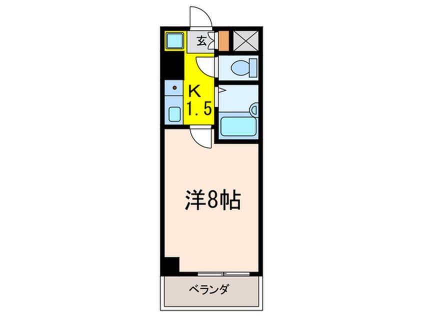 間取図 COCO GURANS MARUBISHI