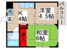 ハイツセントラーザ 2Kの間取り