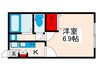 KAresidence西日暮里 1Kの間取り