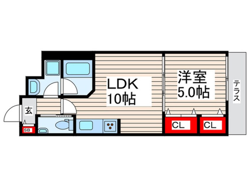 間取図 ヘーベルメゾン西葛西W