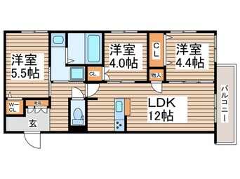 間取図 ヘーベルメゾン西葛西W