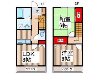 間取図 テラスヴェルデＡ