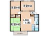 小林ハイツⅡ 3LDKの間取り