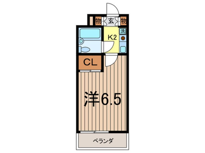 間取図 センチュリー目黒原町