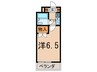 センチュリー目黒原町 1Kの間取り