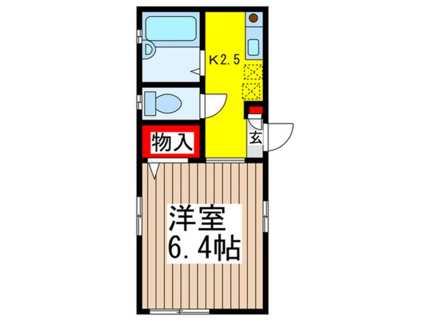 間取図 シティ東７番館