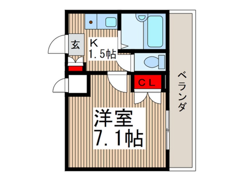 間取図 レジディア行徳