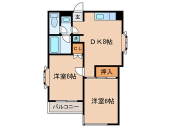 間取図 フォレストヴェルデ