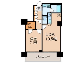 間取図 豊洲シエルタワー(13F)