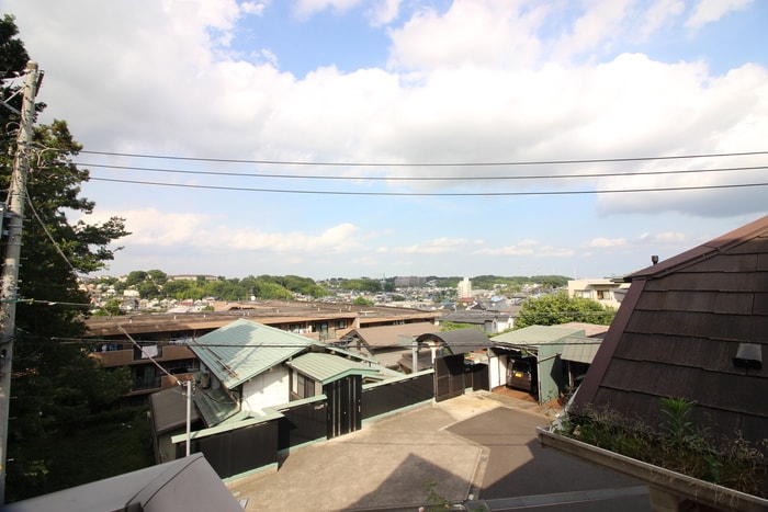 室内からの展望 コモドカーサ南大谷