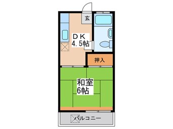 間取図 浅川荘