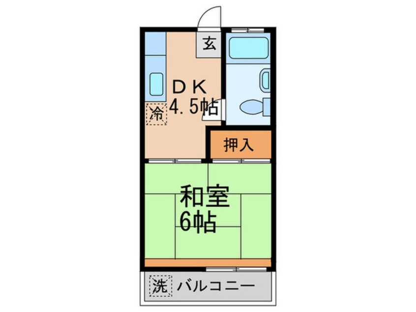 間取図 浅川荘