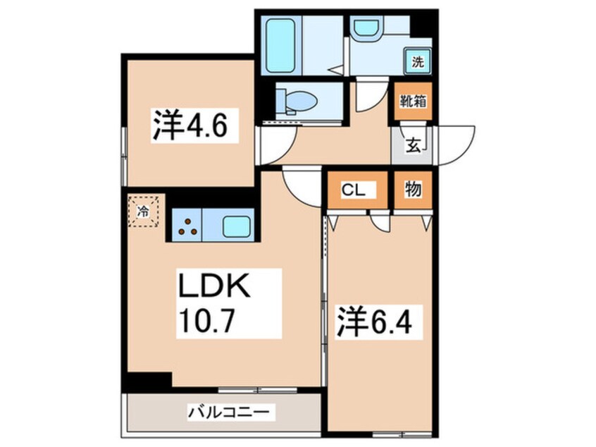 間取図 プラム清新一丁目