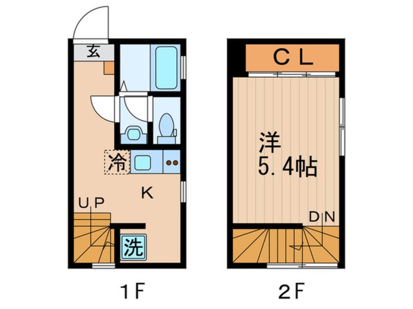 間取図 グランバリエ糀谷