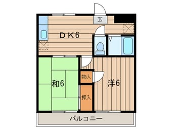 間取図 リバ－パ－ク矢向