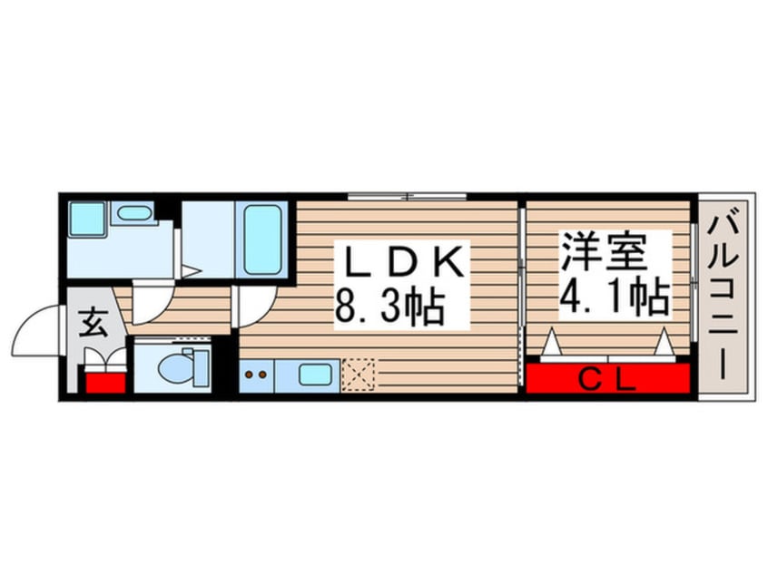 間取図 シティハウス豊四季