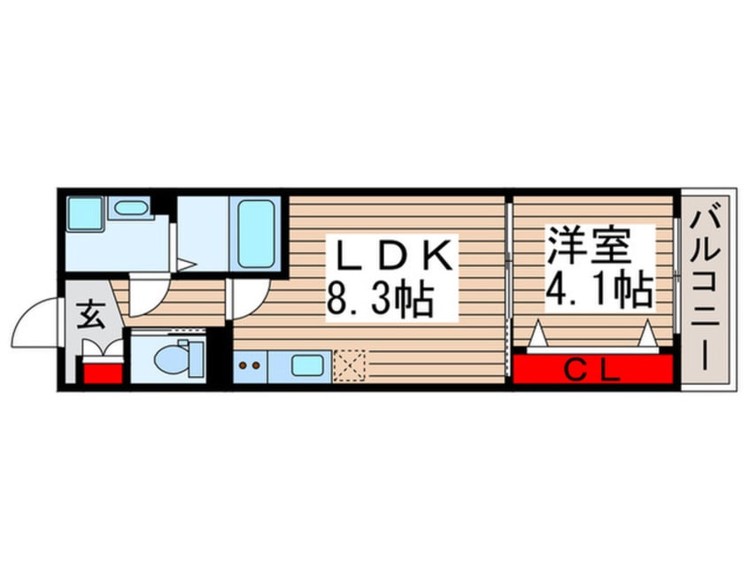間取図 シティハウス豊四季