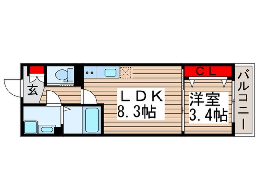 間取図 シティハウス豊四季