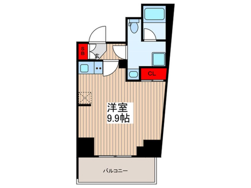 間取図 ミライズ東京EASTアネックス