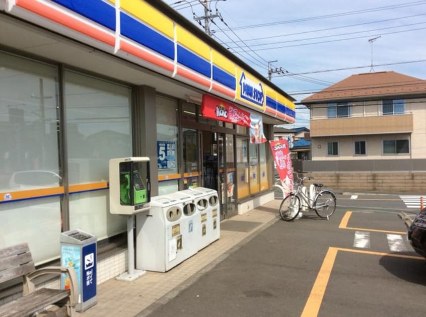 ミニストップ(コンビニ)まで258m エンゼルハイムＢ