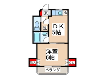 間取図 ＳＴハイムクニタチ