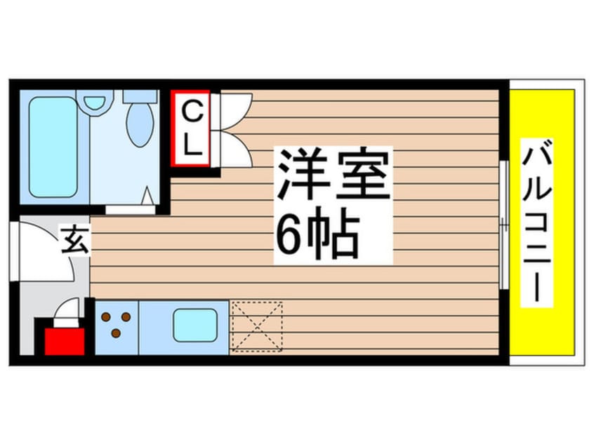 間取図 CLUB ORIENT No.141 YACHIYODAI