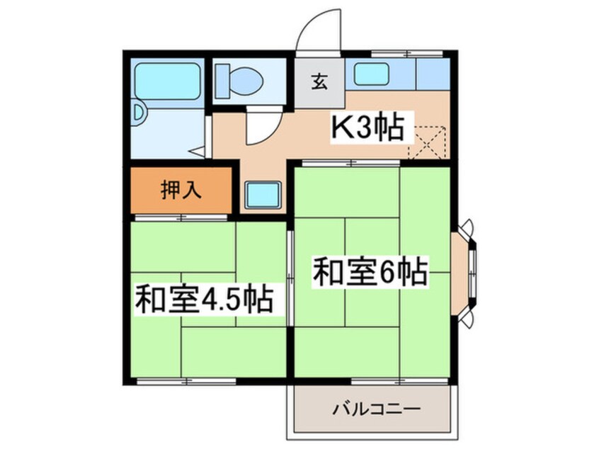 間取図 ファミ－ユＴ