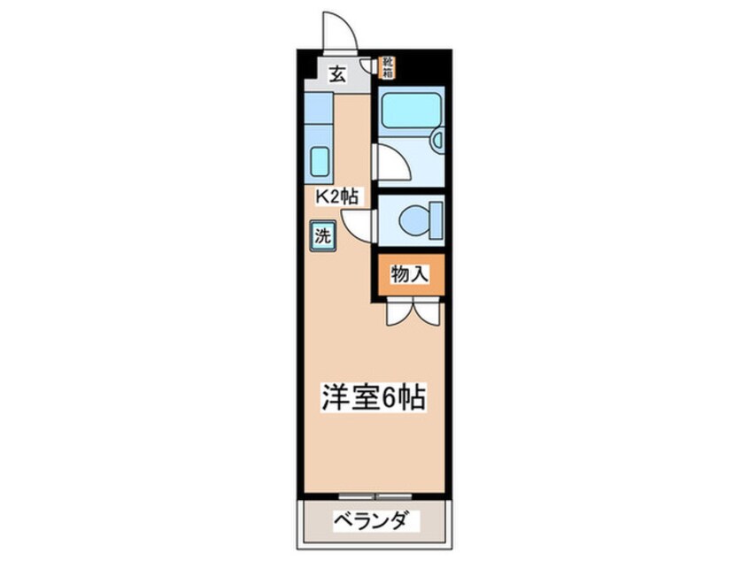 間取図 アルカディア鈴木