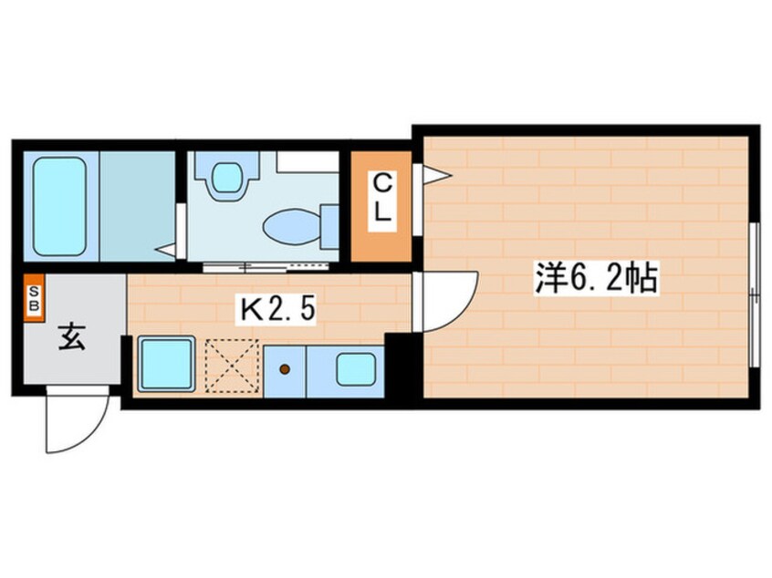 間取図 ピークウィル東四つ木